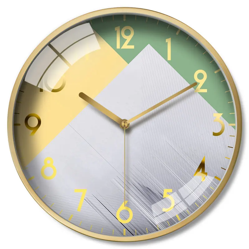 3d металлические настенные часы современный дизайн цифровые гостиная креативные