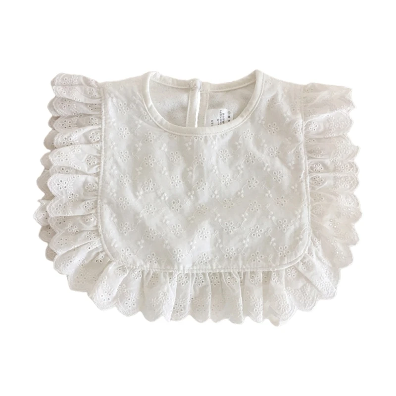 

J2FF Baby Infants Feeding Bibs Soft Cotton Saliva Towel Toddler Newborn Drool Burp Cloth