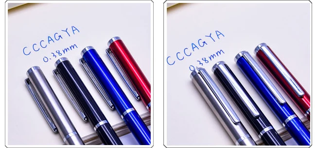 CCCAGYA D033 чернильная ручка 4 цвета 0,38 nib узнать офис школьный канцелярский подарок металлическая Элитная ручка отель бизнес пищущая перьевая ручка