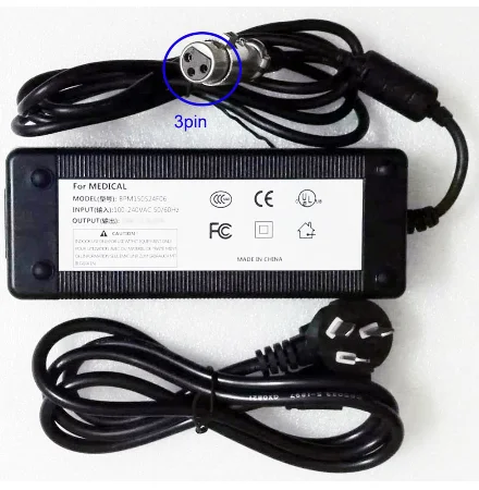 

Replacement Power Adapter for BPM150S24F06 3-Pole Plug Displays adapter