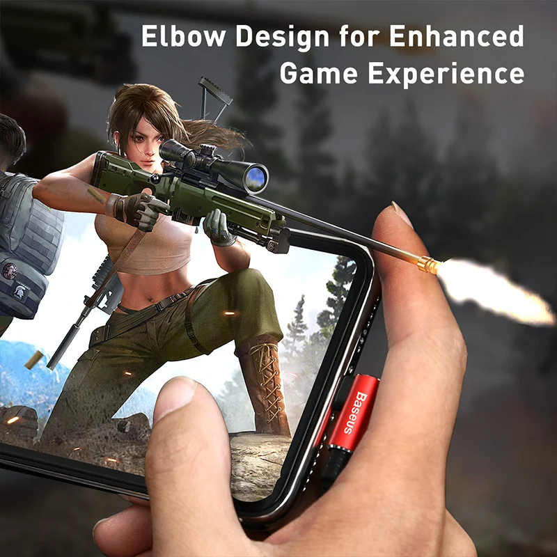 Кабель Baseus Elbow type-C для iPhone 11, 18 Вт, PD, быстрая зарядка, USB C кабель для iPhone 11 Pro Max 11 Pro, кабель синхронизации данных для игр