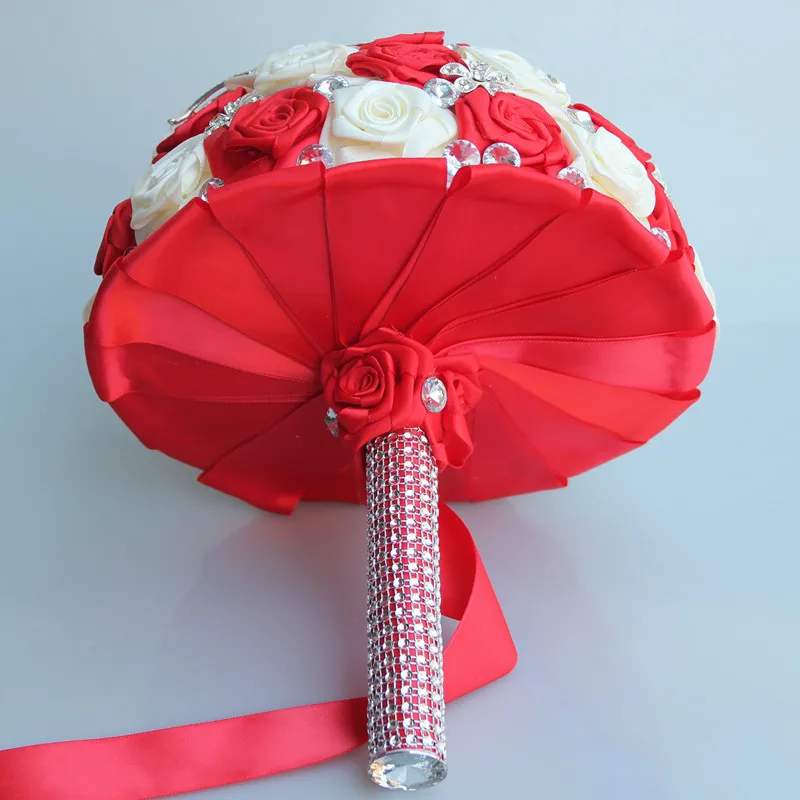 WIFELAI-A Artificial Flowers Rose Wedding Party Bride Bouquet Groom Groomsmen Boutonniere Wrist Corsage bridal Holding | Свадьбы и