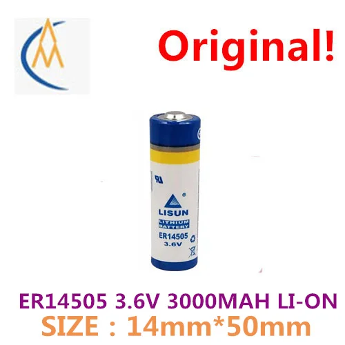 

LISUN force hing ER14505 IC card intelligent water meter meter huazhong nc system of machine tool 3.6 V battery