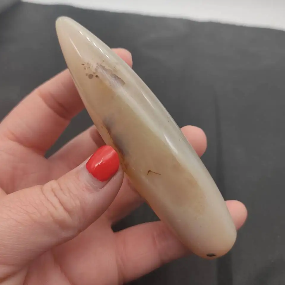 10 12 см Натуральная Агатовая Массажная палочка Терапия лечебные рейки