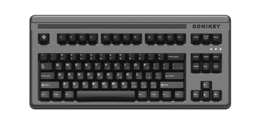 Domikey Cherry профиль abs doubleshot keycap WOB белый на черном для mx stem клавиатура покер 87 104 gh60 xd64