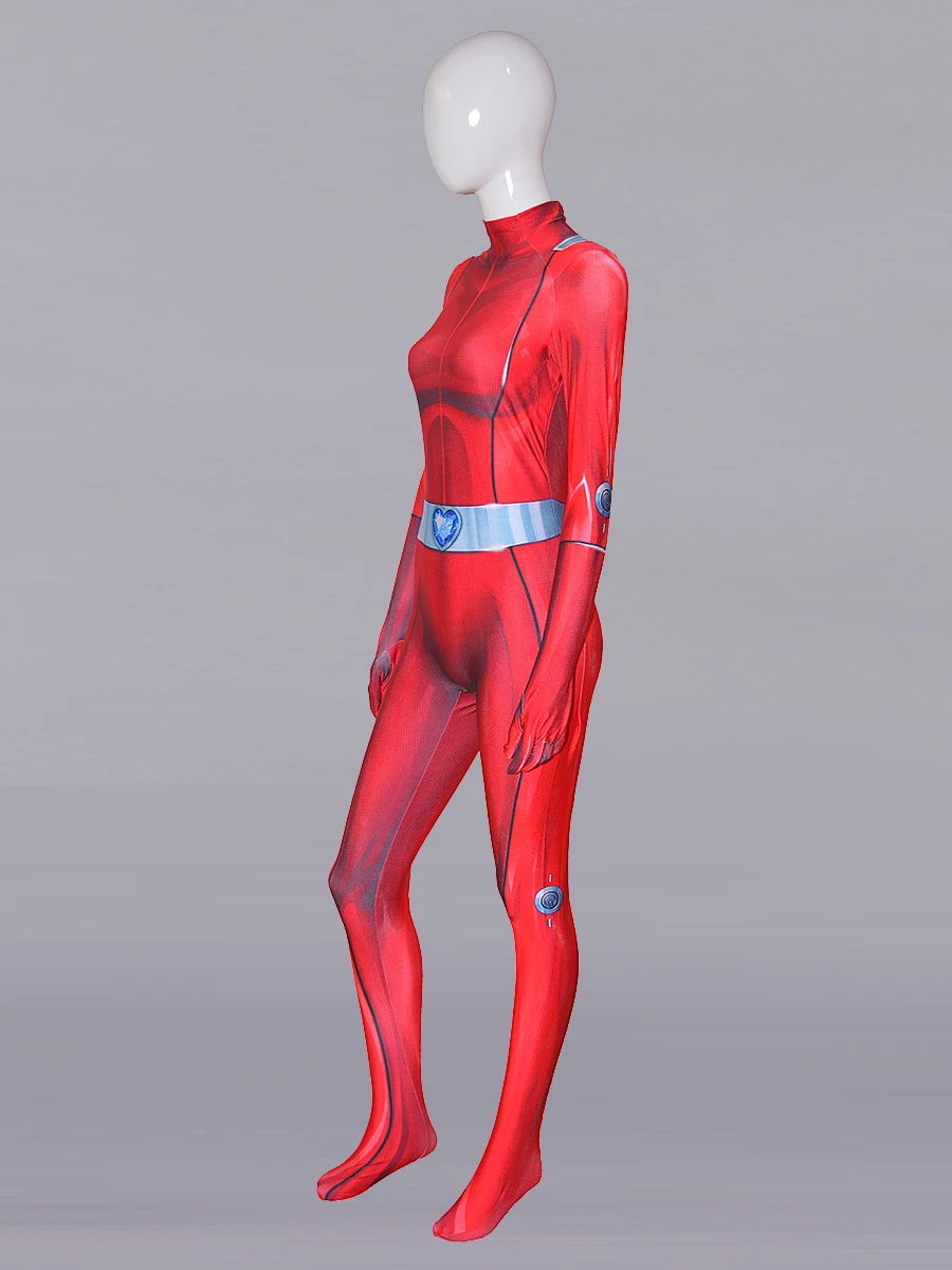 Новейшая модель Горячая Распродажа красного клевера полностью шпионы Костюм для