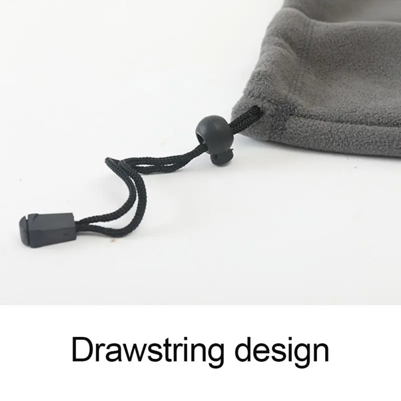 

BK Outdoor 2020 Autumn And Winter New Two-user Outdoor Dual-use Warm Polar Fleece Bib Solid Color Scarf Neck Warmer Protection