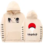 Мужские и женские толстовки Японская уличная одежда, толстовка с капюшоном в стиле Харадзюку, свободная толстовка с флисовой подкладкой, черная и белая толстовка с капюшоном