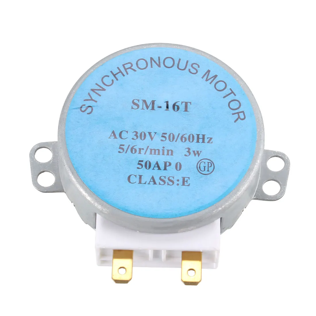 Uxcell Лидер продаж SM-16T металл 70g переменного тока 30V 3W 5/6 об/мин синхронный двигатель для микроволновой печи серый высокое качество