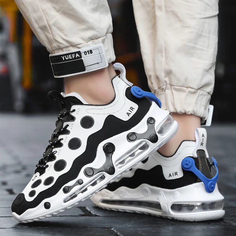 

Breathable Sports Air Cushion Cushioning Men's Running Casual Trend Retro Outdoor Shoes Sneakers Trainers Women Men Boy