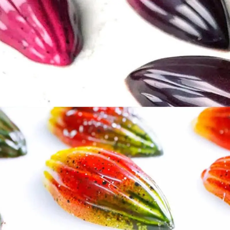 

Chocolate molds For cake mold trays Transparent lattice molds plastic molds hard and bread For baking Chocolate chocolate c I6F8