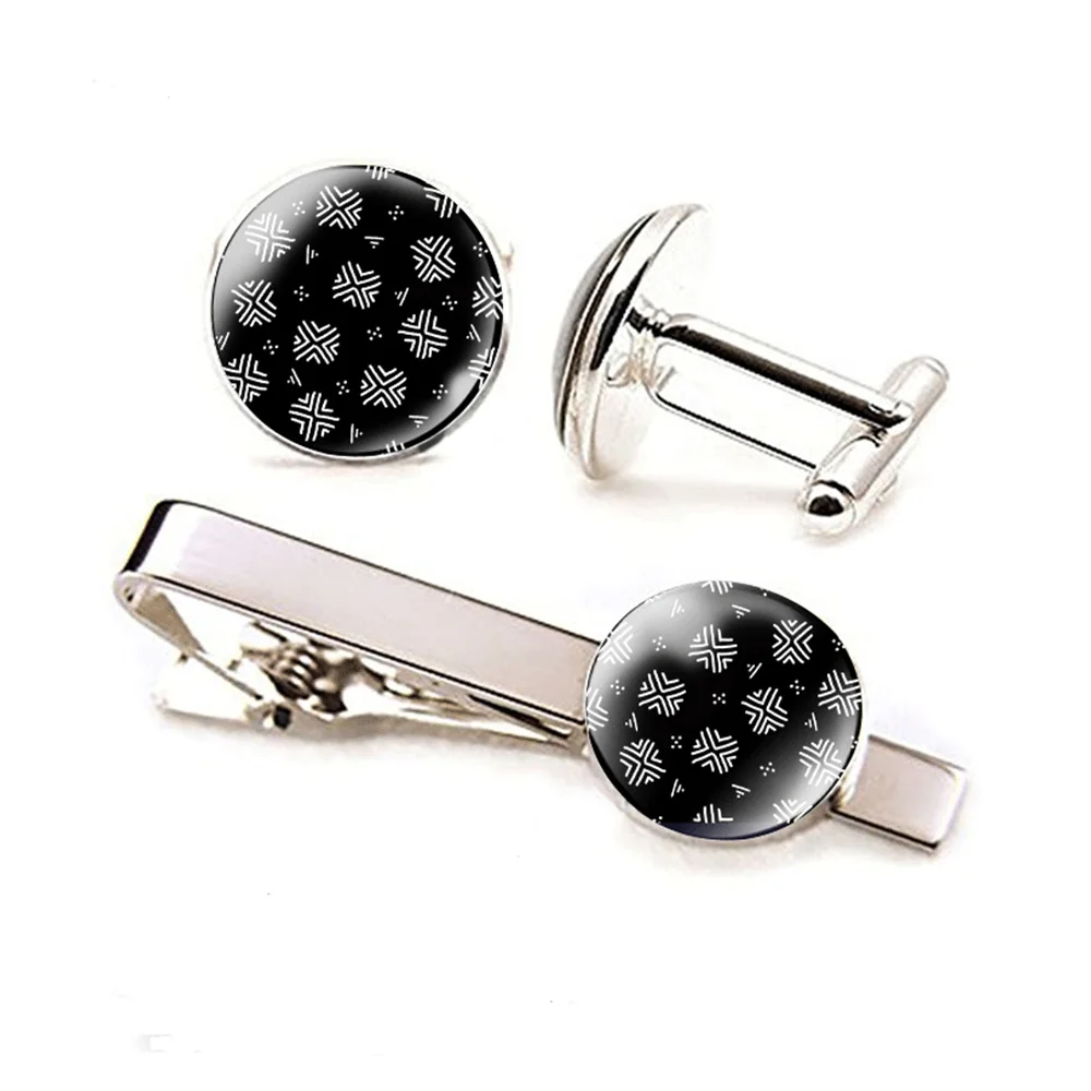 

high-end Tie Clip men jewelry african print Tie Bar carving Simple Brushed Smooth crystal Clasp Tie Pin Gifts abkara print gifts