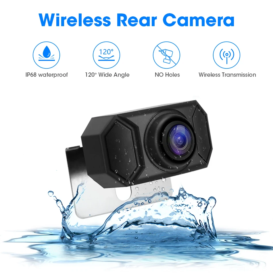 Vtopek 5 &quotгрузовик Беспроводной высокого разрешения заднего вида Камера 1080P