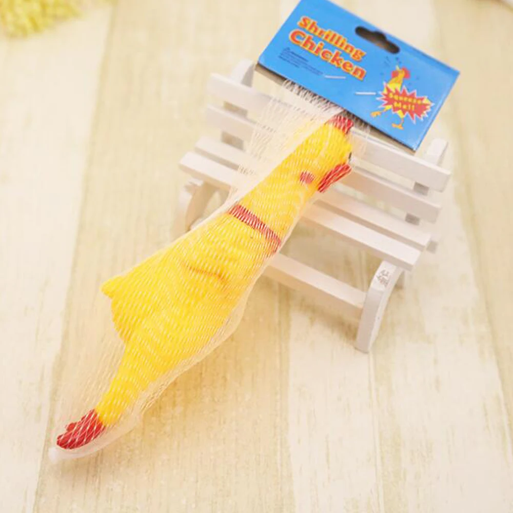 1 шт. забавная кричащая курица сжимающая звуковая игрушка для собак супер прочная