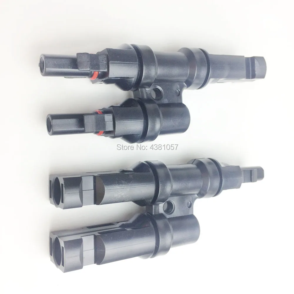 Соединители для кабеля T тип 2 штекер в 1 солнечной фотоэлектрической системы |