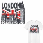 Виниловые нашивки с надписью London Big Ben