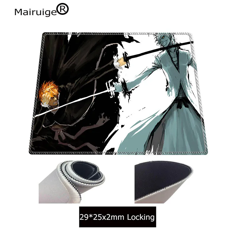 Mairuige 90X40CM черный белый цвет отбеливатель Мышь колодки компьютер Аниме Коврик для