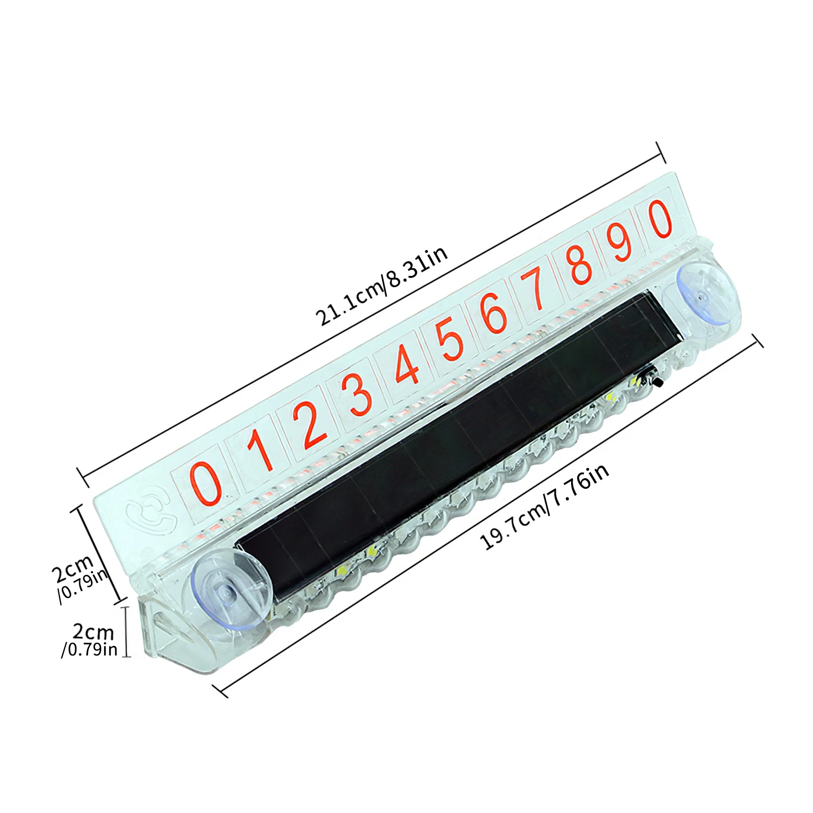 Автомобильная Временная парковочная карта противоударный телефон