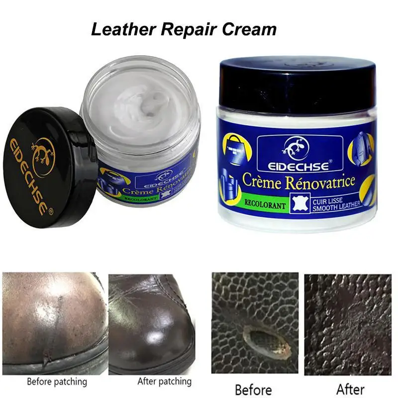 EIDECHSE крем для ремонта кожи автомобиля реконструкция обуви автокресла ремонт