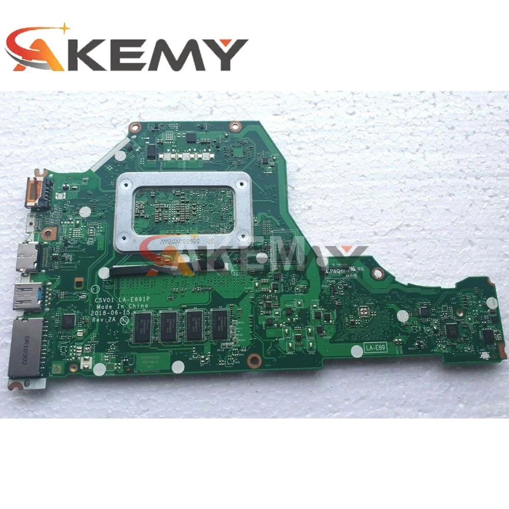 Preise Akemy Laptop Motherboard Für ACER Aspire A515-51 I7-8550U Mainboard NBGSY1100 LA-E891P SR3LC DDR4