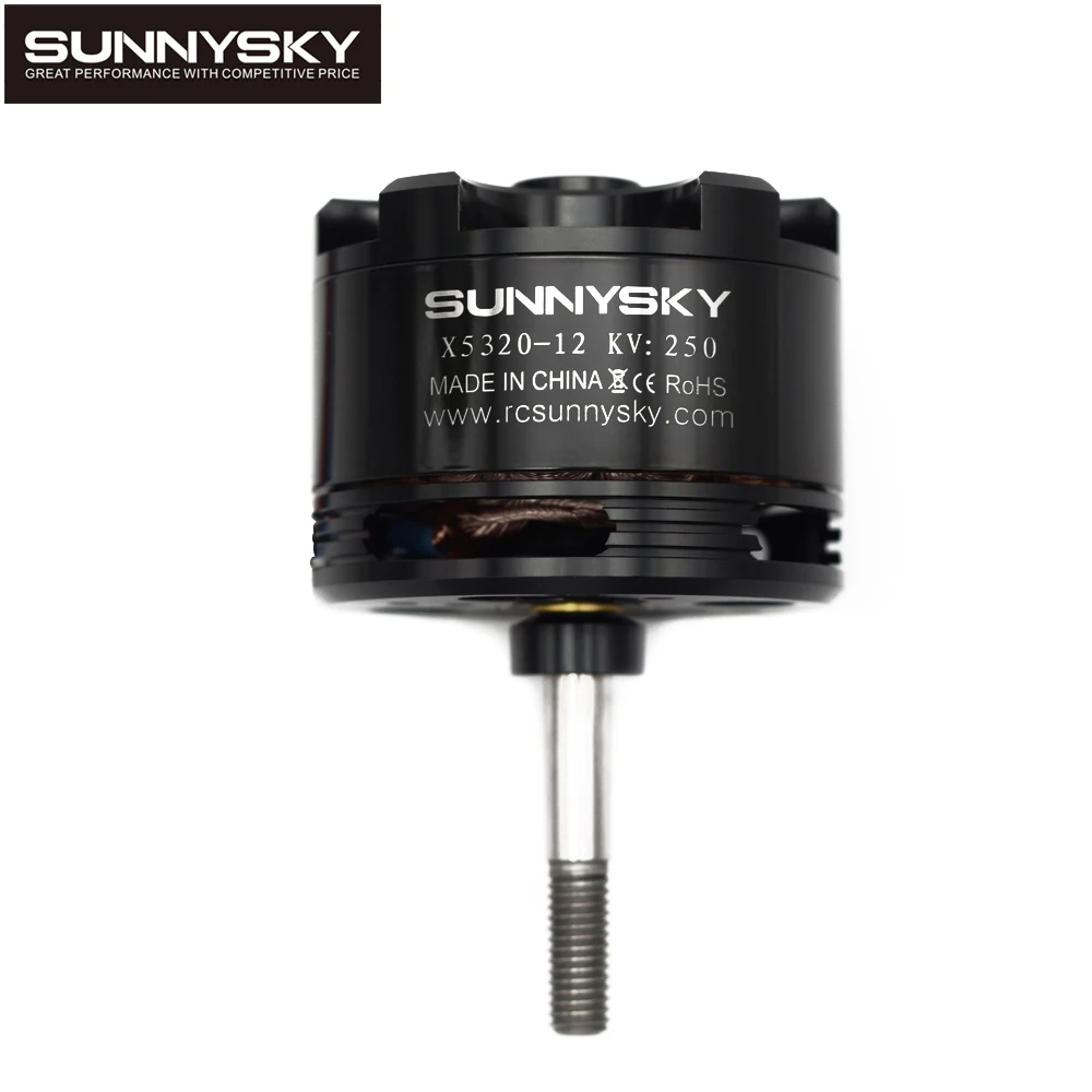 4 шт./лот SunnySky X5320 210KV/250KV/370KV Высокая эффективность бесщеточный двигатель для 3D
