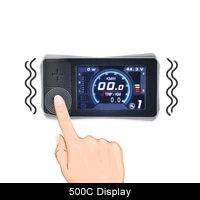 850C полноцветный ЖК-дисплей DP C14 ЖК-дисплей доступен для электрического велосипеда Bafang BBS02 BBSHD 36 В/48 в электродвигатель велосипеда