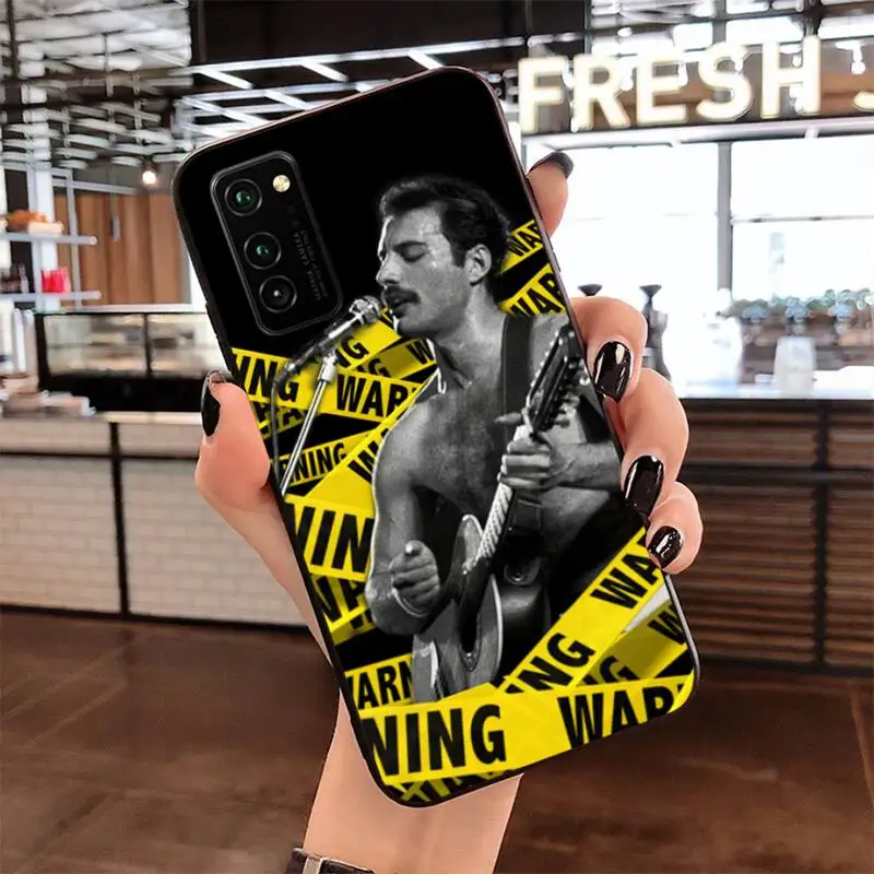 Freddie Mercury Queen черный мягкий чехол из ТПУ для телефона Samsung S20 plus Ultra S6 S7 edge S8 S9 S10 5G lite
