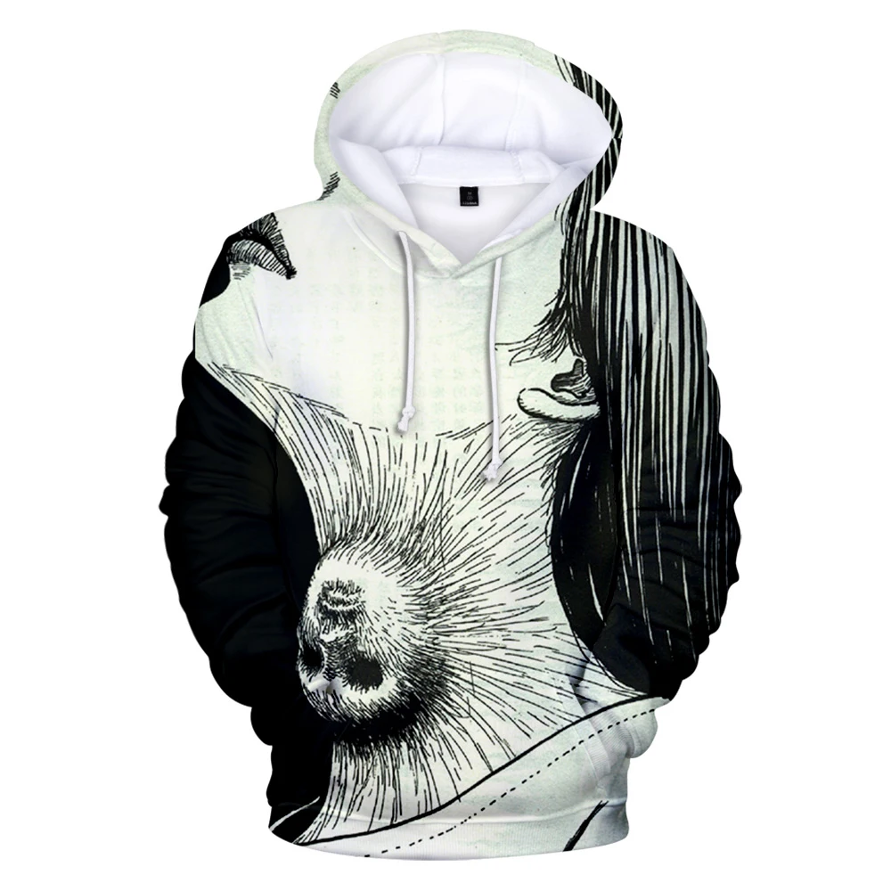 

Junji To 3D Hoodie Kpop Hoodie Sweatshirt Men Junji To 3D Casual Printed Anime Pullover Sportswear