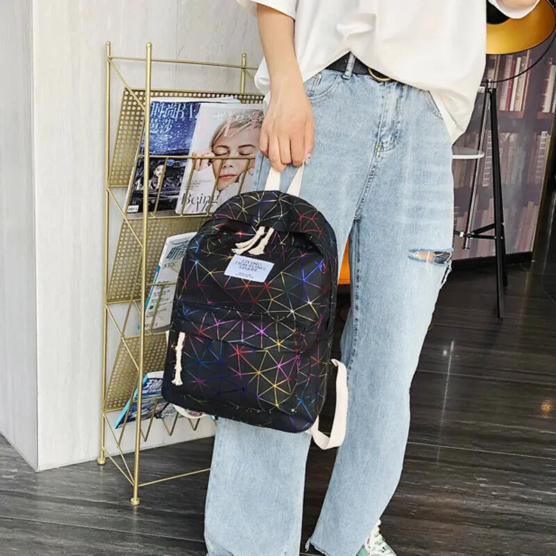 Womens Oxford Vintage Backpack Rucksack Ladies Travel Shoulder School Bag | Багаж и сумки