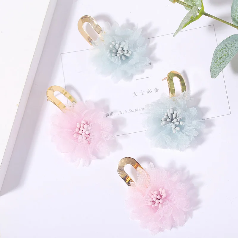 2019 геометрической формы в стиле бохо с красным кружевом милые серьги подвеской