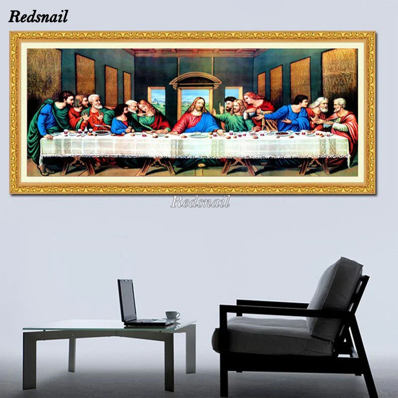 Большой пазл 5D алмазная живопись своими руками вышивка крестиком полная дрель