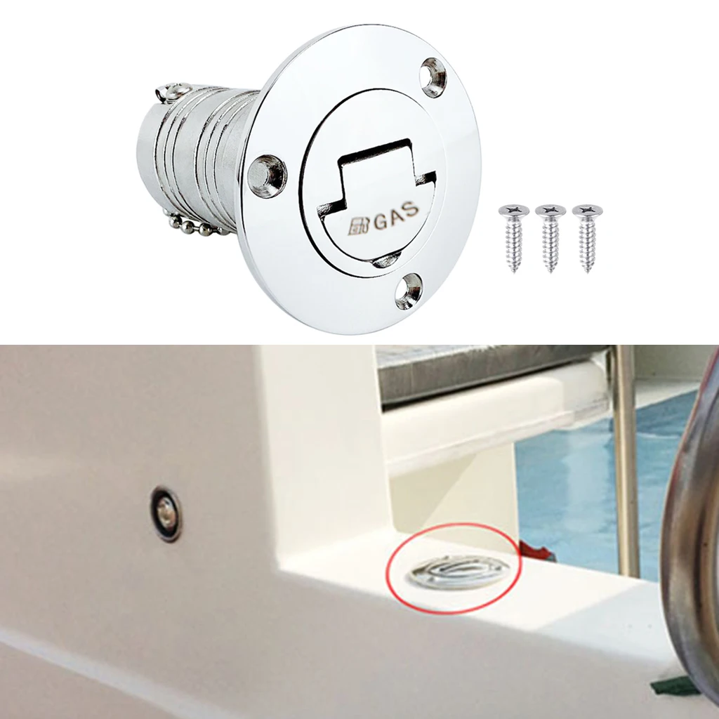 

Gas Filler Keyless Cap Replacement Cap Boat Accessory GAS Character Style