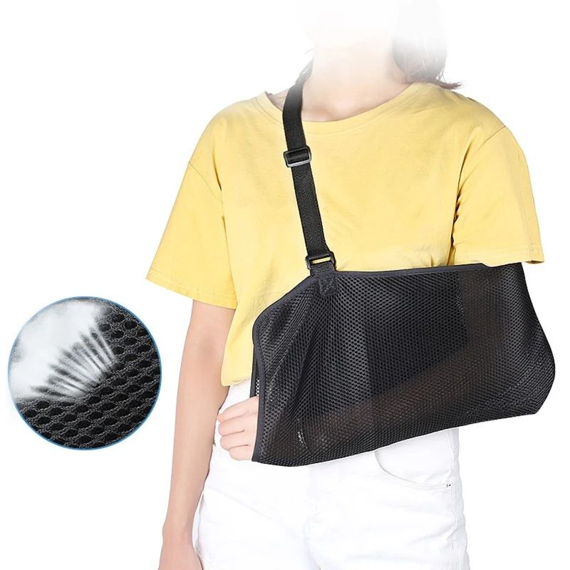 

Arm Sling Shoulder Immobilizer Arm Support Brace Wrist Sprain Forearm Fracture Fixation Strap for Women Men