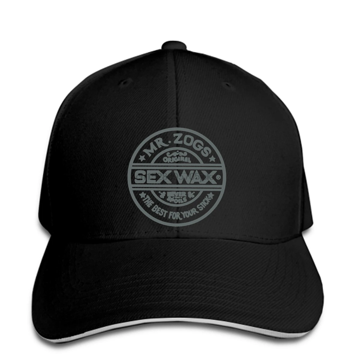 Секс воск Mr Zogs Surf Pinstripe Белая Кепка snapback | Аксессуары для одежды