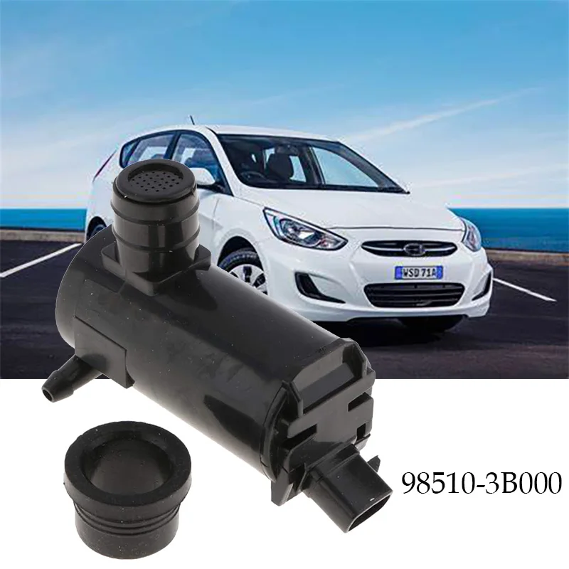 Профессиональный насос для омывателя лобового стекла в сборе Черный Сменный 98510