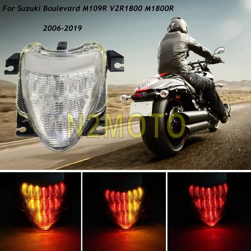 Для Suzuki Boulevard M109R VZR1800 M1800R 06-15 мотоцикл 3 в 1 светодиодный задний светильник