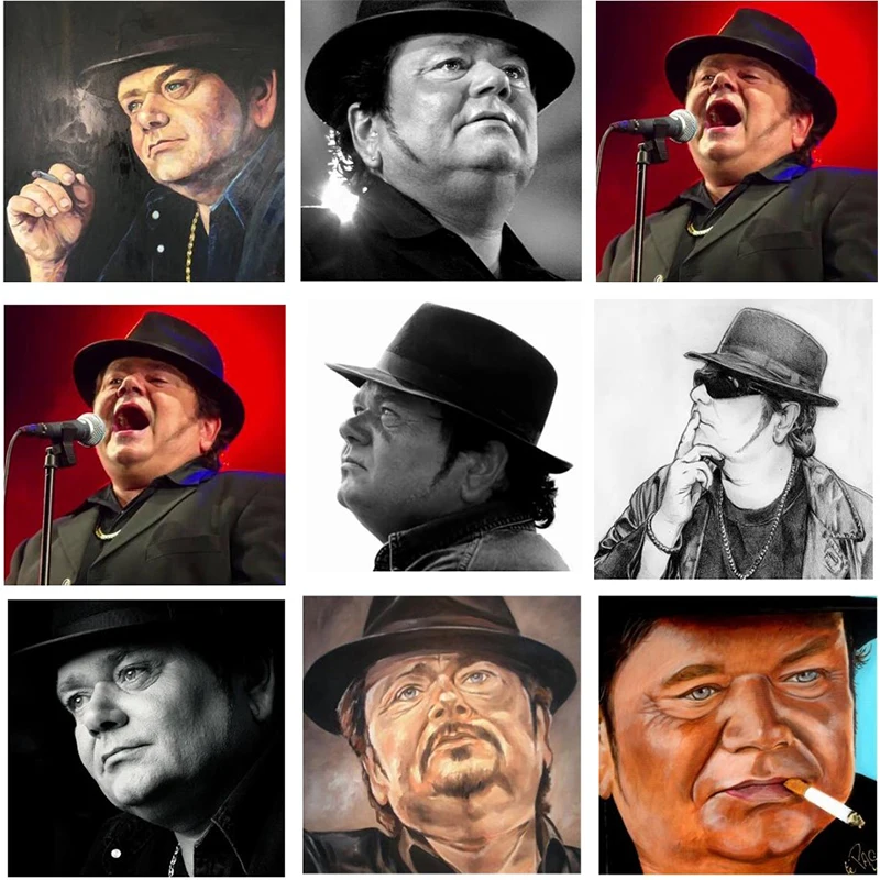 Полная дрель Портрет Андрэ хазес камни домашний декор алмазная живопись 5D