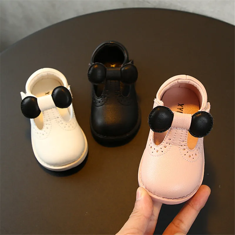 DIMI 2019 осень новая детская кожаная обувь полуботинки для новорожденных мягкая