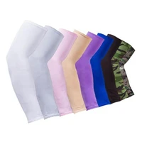 1pcs breathable quick dry uv protection running arm sleeves basketball elbow pad fitness armguards sports cycling arm ice silk