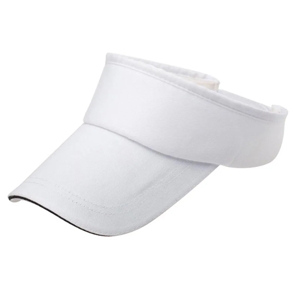 

Unisex Sport Headband Classic Sun Sports Visor Hat Cap Hats Caps Men Empty Sun Hats Visor Pure Color Simple Sun Hat