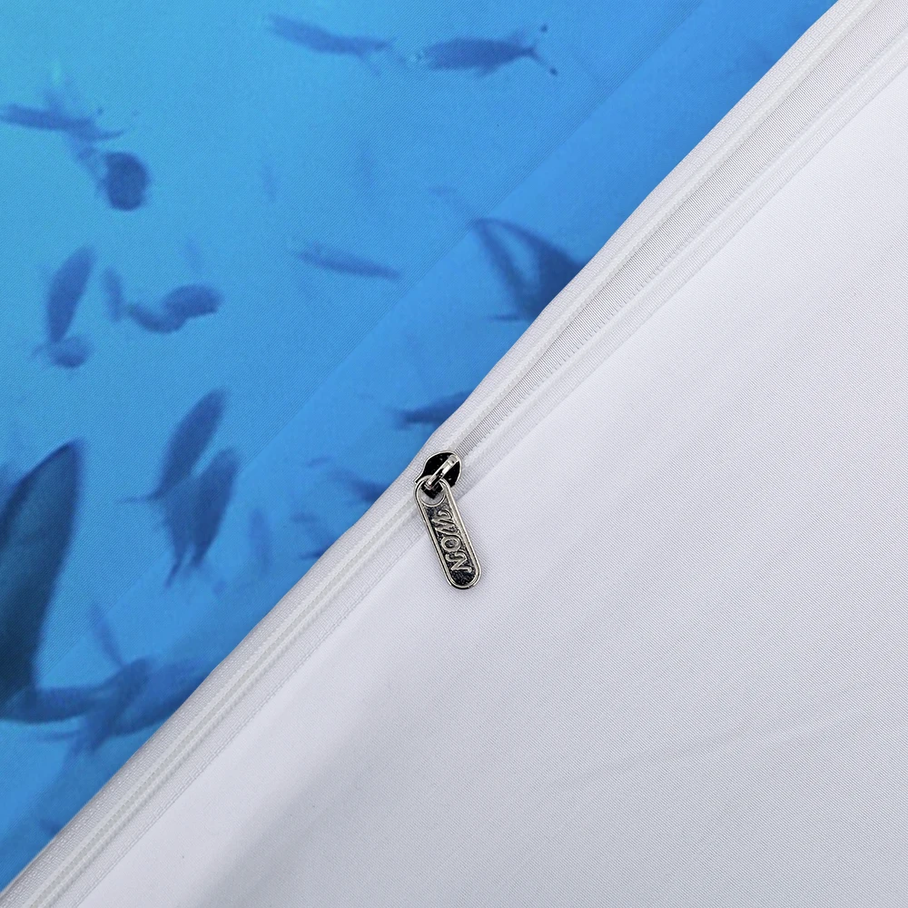 Wongs постельное белье 3D Акула Комплект постельного белья пододеяльник с