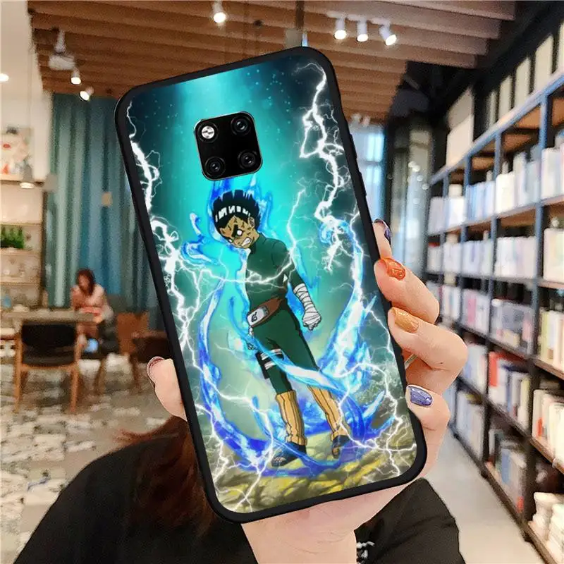 

Rock Lee Naruto green Konoha Phone Case For Huawei Mate 9 10 20 Pro lite 20x nova 3e P10 plus P20 Pro Honor10 lite