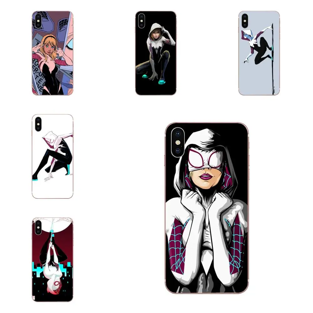 Специально для huawei Honor mate 7 7A 8 9 10 20 V8 V9 V10 G Lite Play Mini Pro P Smart Comics паук Гвен | Мобильные