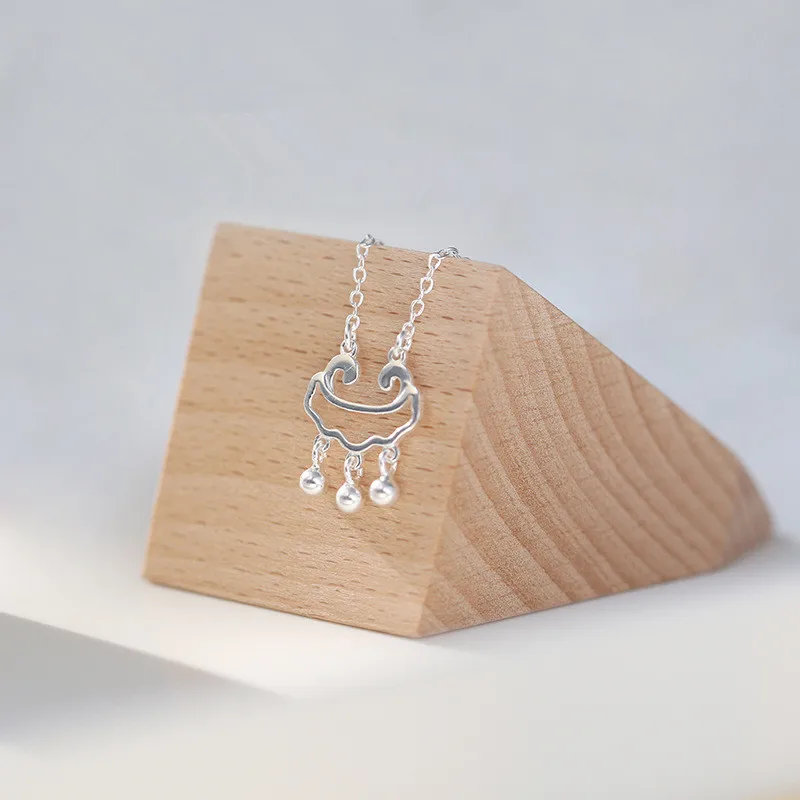 2019 Новое Чистое Серебро S925 ожерелье дикие творческие ювелирные изделия Длинная