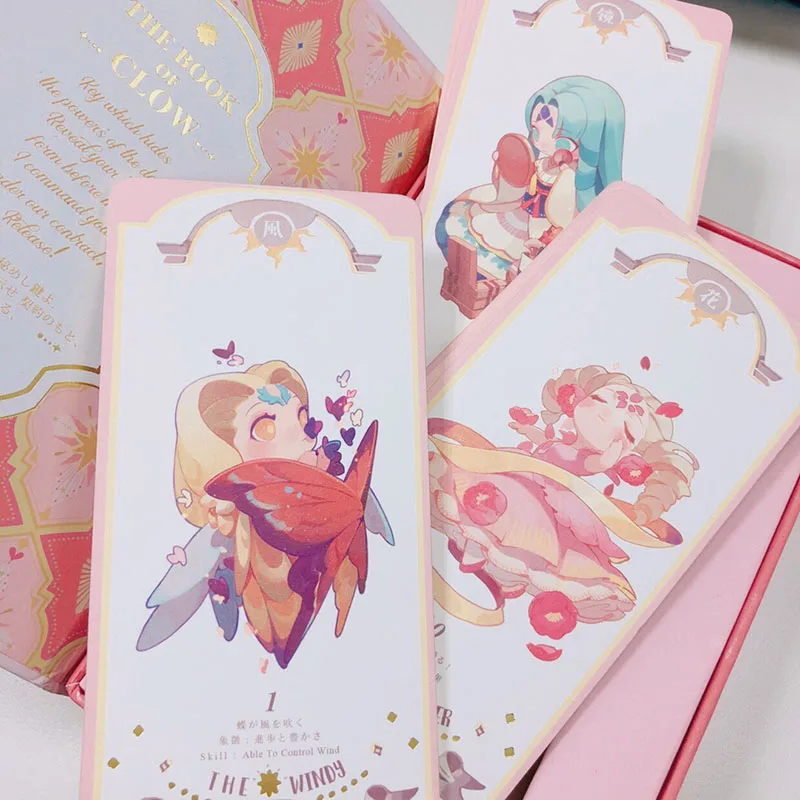 Аниме Cardcaptor Card Captor Sakura Clow карты Косплей карты Таро Игровой Набор для покера сувенир подарок