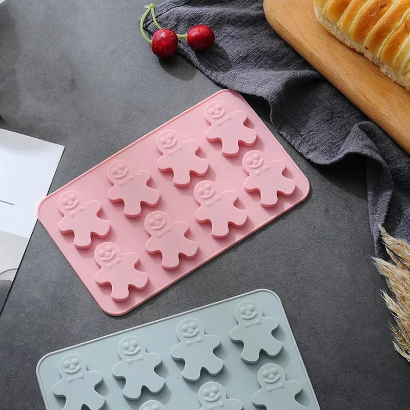 Силиконовая форма для торта в виде имбиря сделай сам печенья и шоколада поднос