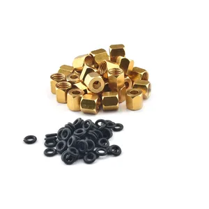 Винтовое медное уплотнительное кольцо для демпфера DX4 с чернильной трубкой 4*3 мм 3*2 мм, 10 шт.