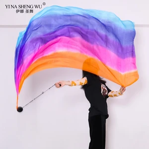 2 шт настоящая шелковая вуаль с 2 шт POI брошенные шары танец живота сцены реквизит принадлежности для танца живота Профессиональные Индивидуальные