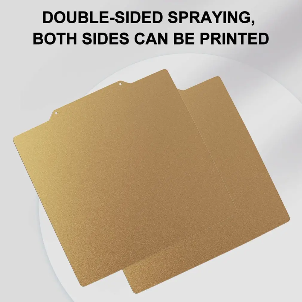 3D Printer Parts New Double-sided Textured PEI Powder-coated Spring Steel Sheet Heat Bed For Prusa I3 Ender 3 Mk3 | Компьютеры и офис