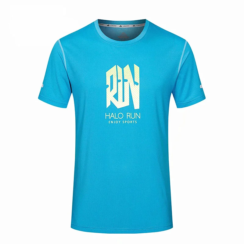 

Quick Dry Running Shirt Men Women Short T-Shirt Polo Tennis Shirt Slim Jogging Tops Sport Men Fitness Gym T Shirts